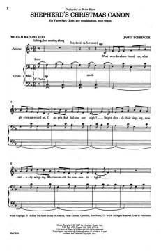 Shepherd's Christmas Canon von James BoeringerJames Boeringer 