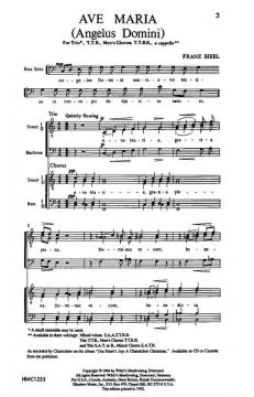 Ave Maria von Franz Biebl (Download) 