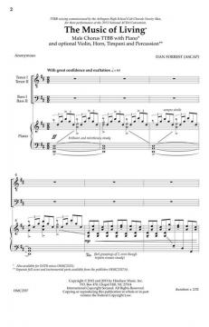 The Music Of Living von Dan Forrest 