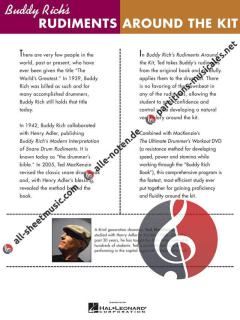 Buddy Rich's Rudiments Around the Kit 