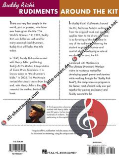 Buddy Rich's Rudiments Around the Kit 