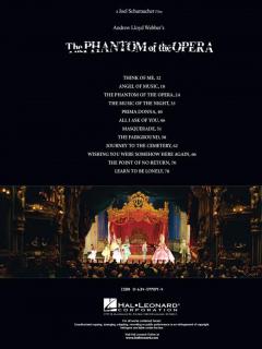 The Phantom of the Opera von Andrew Lloyd Webber 