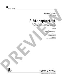 Flötenquartett op. 19 (Helmut Krebs) 