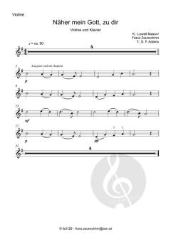 Näher mein Gott zu dir von Lowell Mason (Download) 