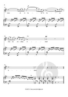 Ave Maria d1 - h2 von Johann Sebastian Bach (Download) 