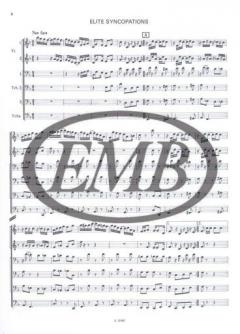 5 Ragtimes For Brass Ensemble (Scott Joplin) 