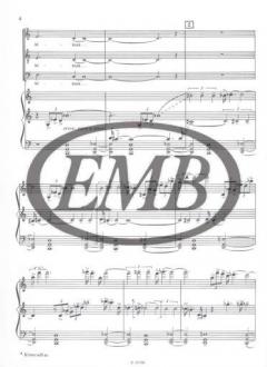 Kantate Nr. 6 für Sopran, gem. Chor und Orchester von Emil Petrovics 