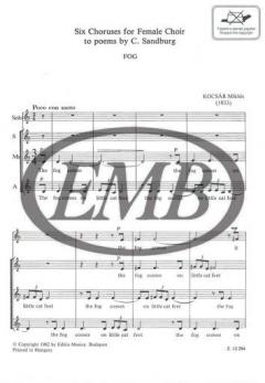 Six Choruses (Miklos Kocsar) 