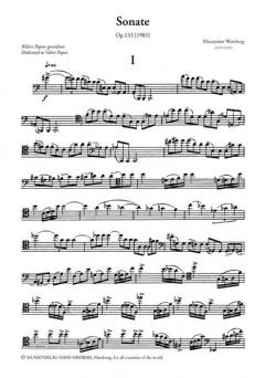 Sonate von Mieczyslaw Weinberg 