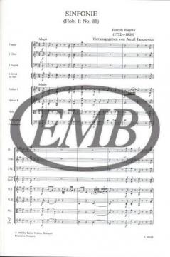 Symphony No. 88 in G Major von Joseph Haydn 