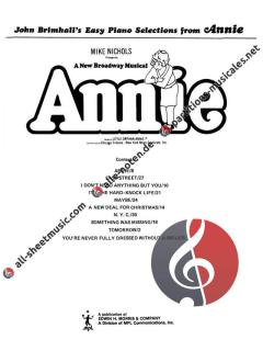 Annie Selections (Easy Piano) von Charles Strouse 