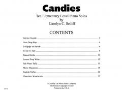 Candies 10 Elementary Level Piano Solos Big Note Series von Carolyn C. Setliff 