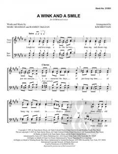 A Wink And A Smile von Ramsey McLeanKim Brittain (Download) 