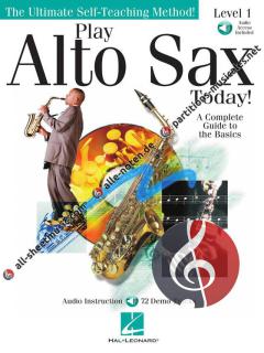 Play Alto Sax Today! Beginner's Pack 