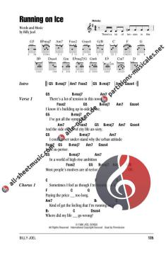 Billy Joel Guitar Chord Songbook 
