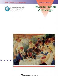 Favorite French Art Songs High Voice 