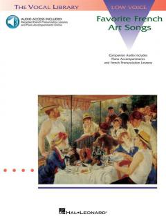 Favorite French Art Songs Low Voice 