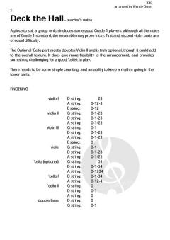 String Starters - Deck the Hall 
