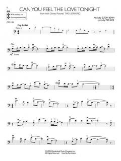 Disney Solos for Cello im Alle Noten Shop kaufen kaufen