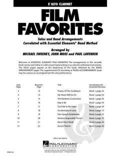 Film Favorites Altklarinette Eb 