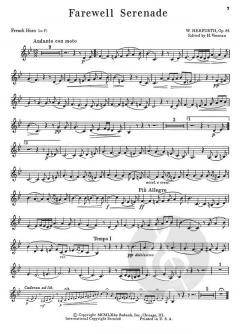 Concert And Contest Collection von Howard Voxman für Horn und Klavier (Einzelstimme)
