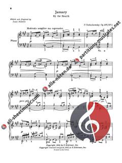 Seasons, The For The Piano Op.37a von Pjotr Iljitsch Tschaikowski 