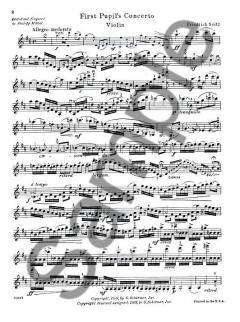 First Pupil's Concerto No. 1 In D Violin And Piano von Philipp Mittell im Alle Noten Shop kaufen