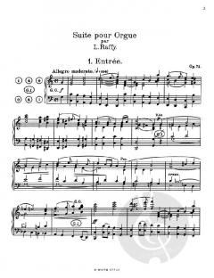 Suite für Orgel (man.) oder Harmonium op.74 von Raffy, Antoine Louis  im Alle Noten Shop kaufen