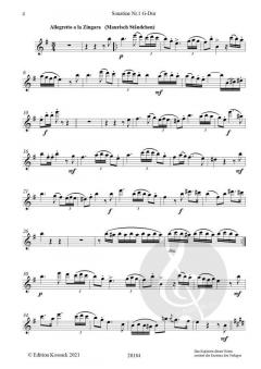 Sonatine G-Dur Nr. 1 op. 395 von Wilhelm Popp 