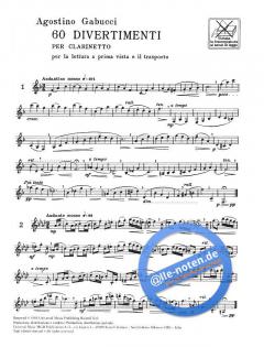 60 Divertimenti von Agostino Gabucci 