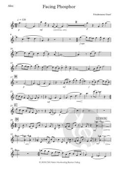 Facing Phosphor von Berliner Saxophonquartett (Download) 