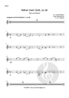 Näher mein Gott zu dir von Lowell Mason (Download) 