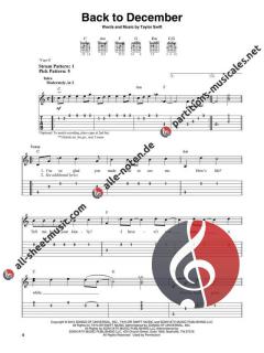 Taylor Swift - Easy Guitar Anthology 