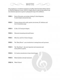 NYC Guitar School - Songs For Beginners 