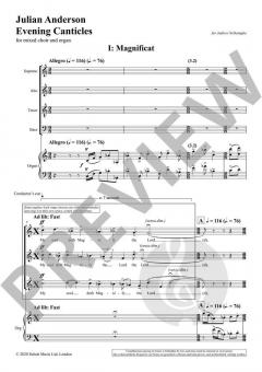 Evening Canticles von Julian Anderson 
