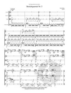 Streichquartett Nr. 3 von York Höller im Alle Noten Shop kaufen