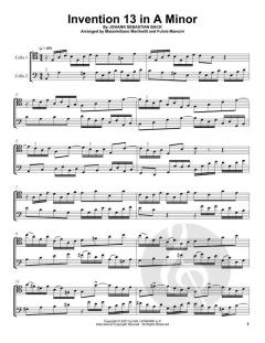 Invention 13 In A Minor von Johann Sebastian Bach (Download) 