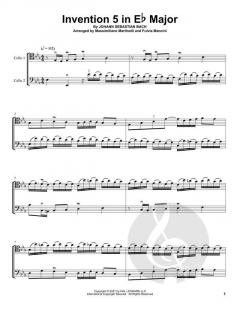 Invention 5 In E-Flat Major von Johann Sebastian Bach (Download) 