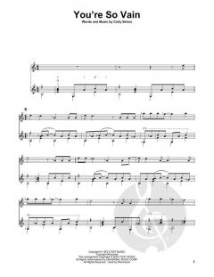 You're So Vain von Carly Simon (Download) 