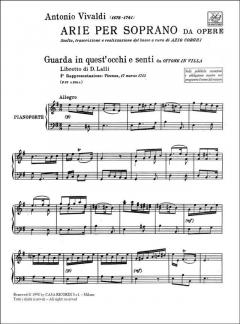 Arie Soprano Da Opere (Opera Arias) von Antonio Vivaldi 