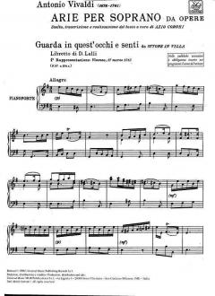 Arie Soprano Da Opere (Opera Arias) von Antonio Vivaldi 