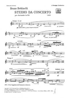 Studio Da Concerto Clarinet 