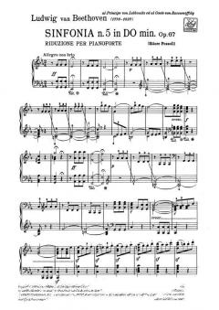 Symphony Nr. 5 C Minor Op.67 von Ludwig van Beethoven 