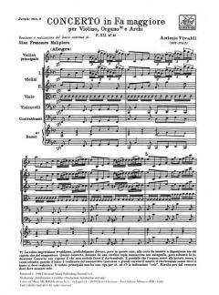 Concerto In F Major RV542 (Antonio Vivaldi) 