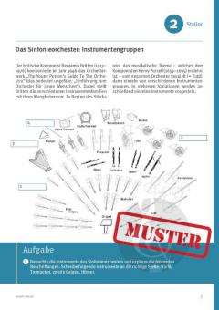 Stationenlernen im Musikunterricht: Instrumentenkunde von Heidi Thum-Gabler 