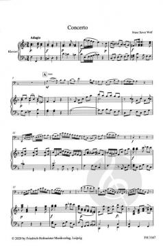 Concerto von Franz Xaver Wolf 