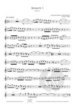 6 Sonaten op. 4 von Johann Samuel Schröter 