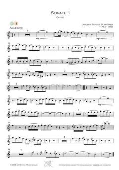 6 Sonaten op. 4 von Johann Samuel Schröter 