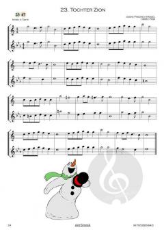 24 Weihnachtslieder 