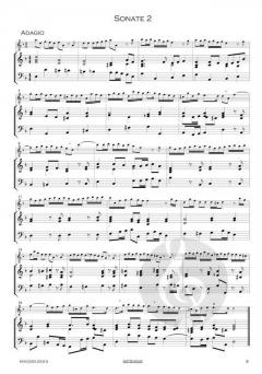12 Sonaten op. 2 - Band 1 (Sonaten 1-3) von Benedetto Marcello 